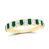 5/8CTW-DIA ANA M 3/4CTW-EM-EM NAT GEM RING